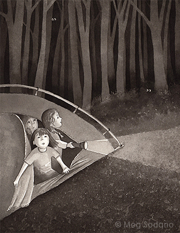 Flashlight (Ink and digital)